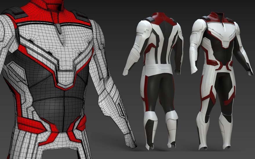 Avenger’s endgame quantum real suit