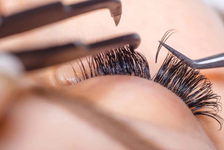 How to apply eyelash extensions the using guide