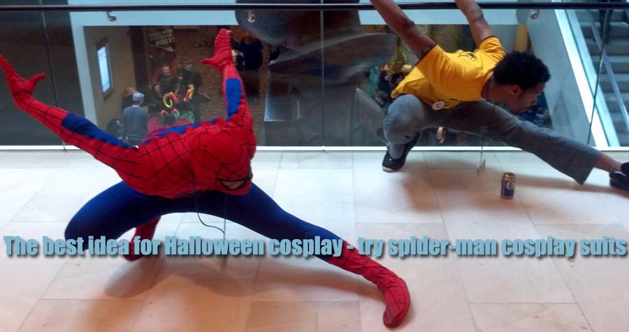 The best idea for Halloween cosplay - try spider-man cosplay suits